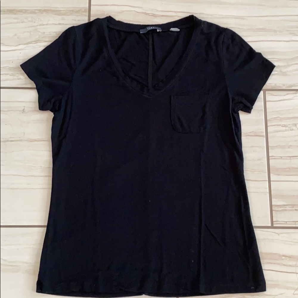 Tart black short sleeve top